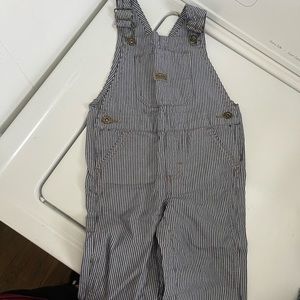 Striped wrangler overalls. Super cute and kind of vintage looking.
